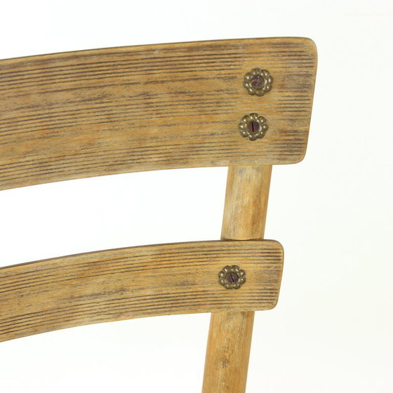 Image 1 of Vintage bistrostolen van gebogen hout van Thonet, jaren 1920