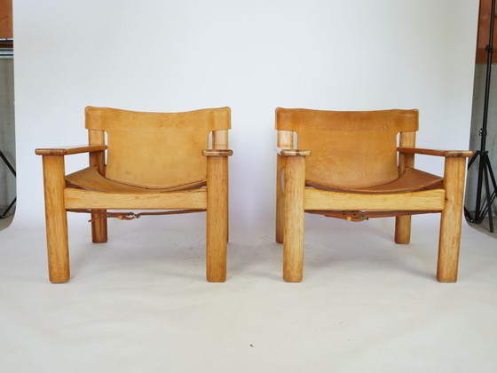 Image 1 of 2xKarin Mobring Natura Loungestoel Vintage Ontwerp Mid Century