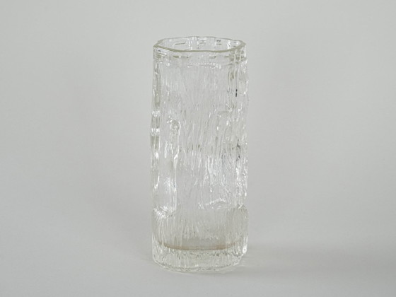 Image 1 of Vaso in vetro Avena, design finlandese, anni '60, designer: Tapio Wirkkala, produzione: Iittala