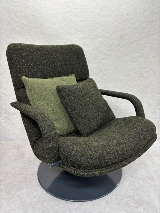 Artifort F141 – Neu gepolstert mit Ploeg Meru 58 Wollmischung | Professionell gepolstert