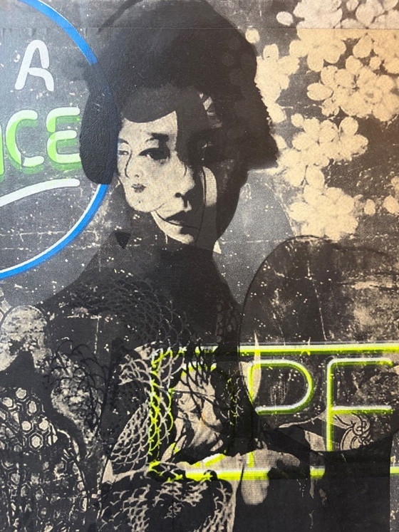 5 Cent Dance, Kunstdrucke, Andere, Holz, Schwarz, Pop Art (Foto 2 von 9)