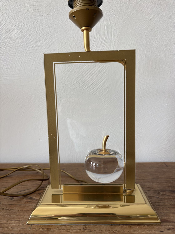 Image 1 of Lampada Le Dauphin Francia “la pomme” - Hollywood Regency