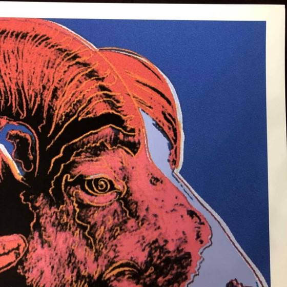 1990s After Andy Warhol "Bighorn Ram" Lithograph – Lithographs & prints, Paper (photo 9 of 11)