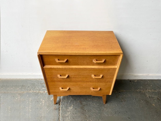 Image 1 of Cómoda de roble 'Brandon' de Gomme, mediados de siglo, años 50, plano G / E