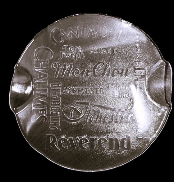 Image 1 of Quesero de cristal Royal Krona – Bengt Edenfalk para Skruf Glasbruk (modelo 2)