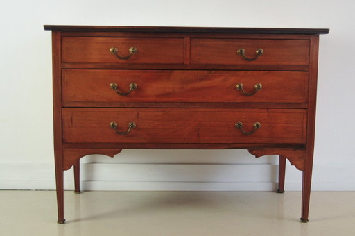 mahoniehouten ladekast jaren '50