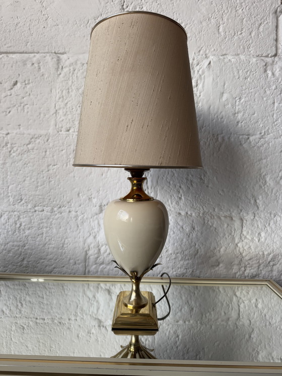 Image 1 of Lampada a forma di uovo di ananas di Le Dauphin, anni '70