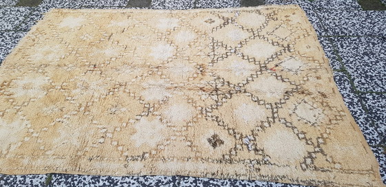 Image 1 of Handgeknoopt Berber kleed wol 219x156cm