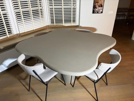 Bogard ronda eettafel, Hout, Grijs (foto 2 van 5)