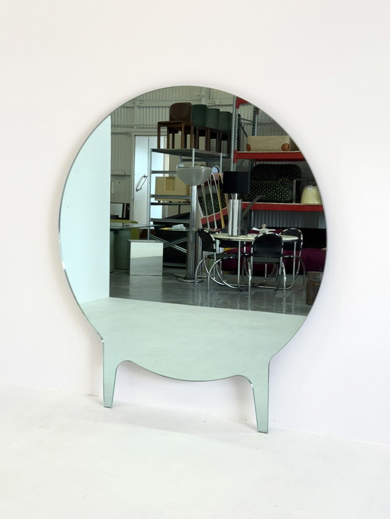 Image 1 of XL Large Round MIR Mirror Designed By Roderick Vos