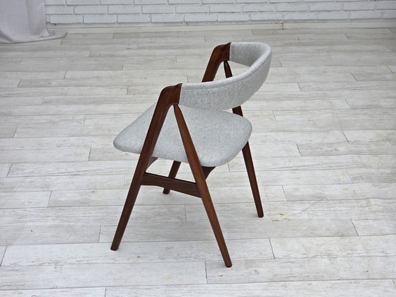 Image 1 of 1960s, Danish design by Th.Harlev, model 205, set of 4 reupholstered chairs.