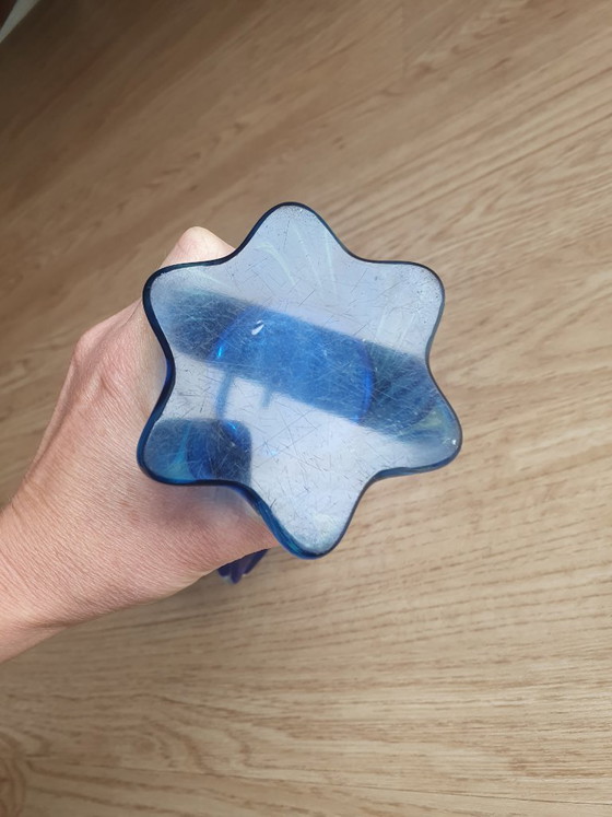 Image 1 of Murano vase blue
