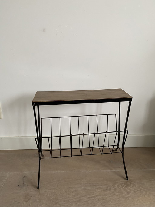 Vintage dänischer Zeitschriftenständer