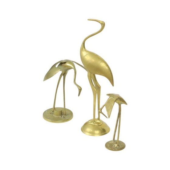 Image 1 of Gru in ottone Hollywood Regency