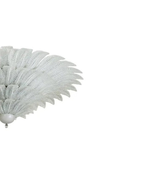 Image 1 of Monumentale Venetiaanse bladeren in Murano-stijl glas van Simoeng