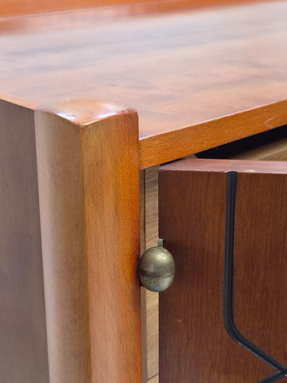 Cabinet suédois de style Mid-Century de David Rosen, Naples, 1953 – Meubles de rangement, Wood, Brass (photo 9 of 14)