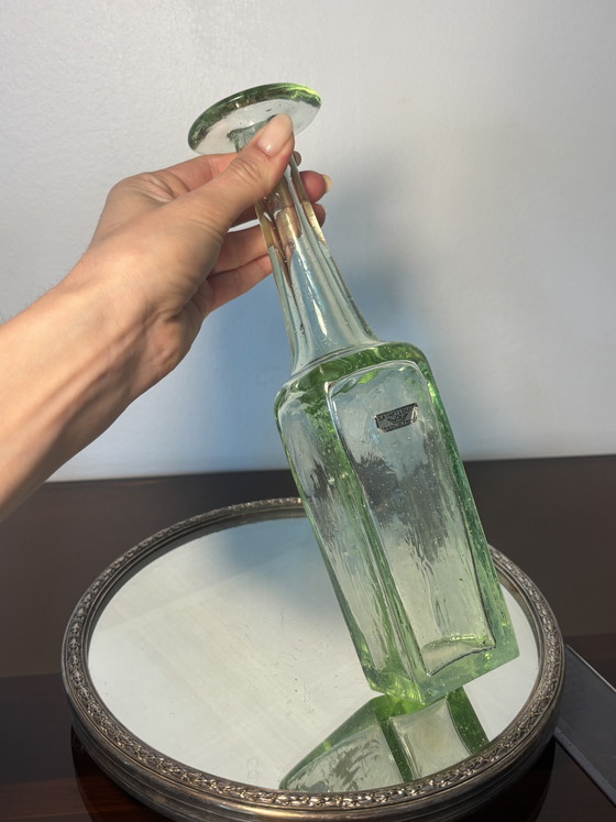 Vase Saint Louis Reproduction of Antique Glass for Louvre – Glass & Decanter, Crystal (photo 15 of 15)