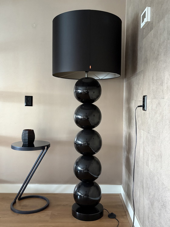 Milano Stout Verlichting Vloerlamp 5 Bol Zwart 170x60 cm. ZGAN – Vloerlampen, Ceramic (photo 7 of 8)