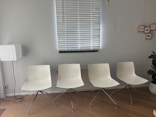 4 sedie Arper Catifa 46 - Originali – eetkamerstoelen, Metal, Plastic (photo 2 of 11)