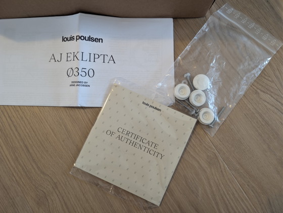Louis Poulsen AJ Eklipta 350 complete. With certificate – Ceiling lights, Metal, Glass (photo 2 of 7)