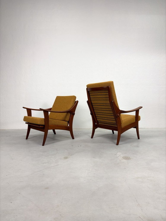 Image 1 of Vintage Mid-Century Lounge Set De Ster Geldermalsen