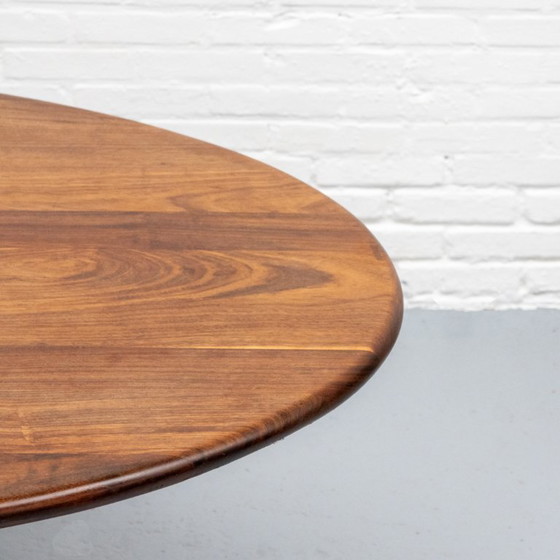 Image 1 of Marc Van Rampelberg Muninga Wood Dining Room Set anni '80