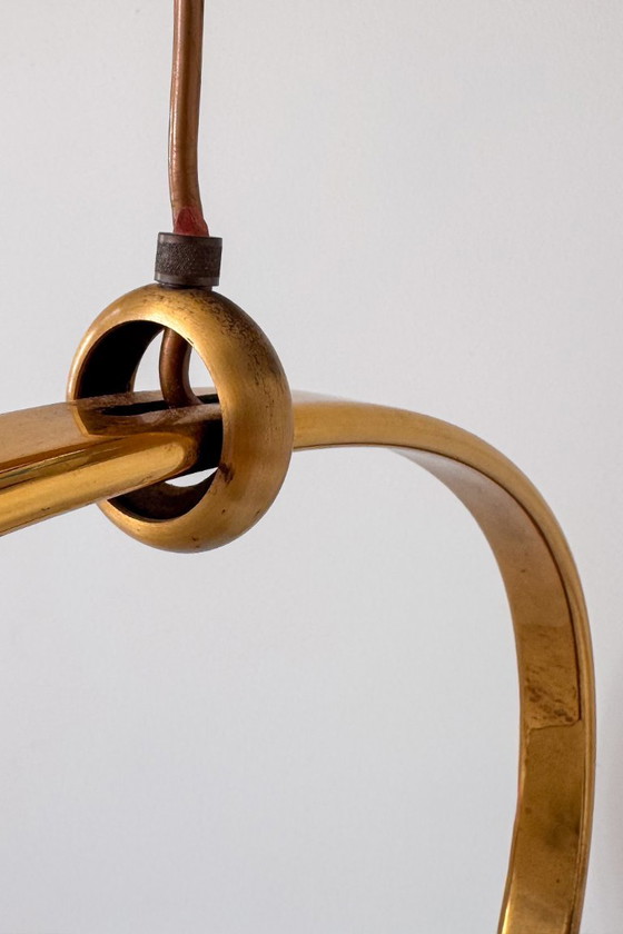 Vintage brass Pendant lamp, France 1970. (photo 3 of 5)