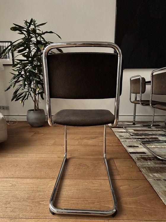 Image 1 of Complete Gispen vintage design '07 table + 6 chairs