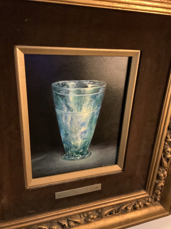 Image 1 of Vecchio vaso di vetro