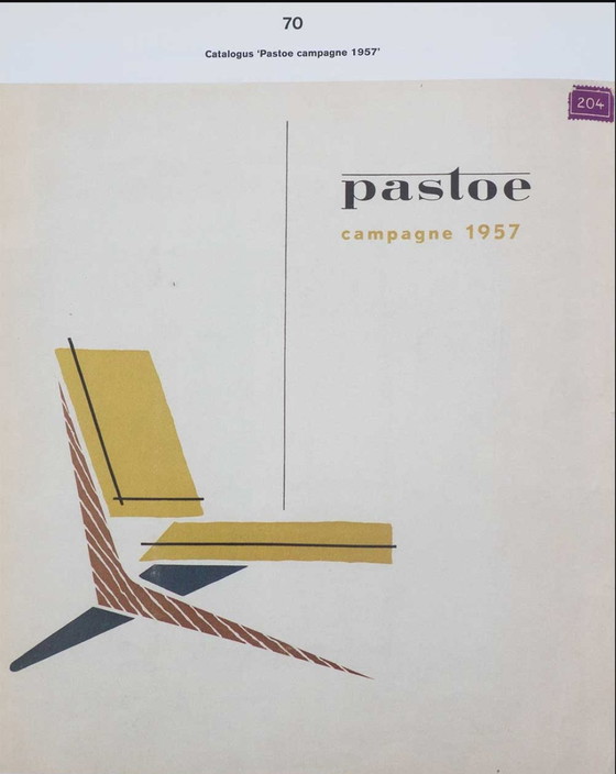 Image 1 of FB18 Scissors chair, Jan van Grunsven for Pastoe