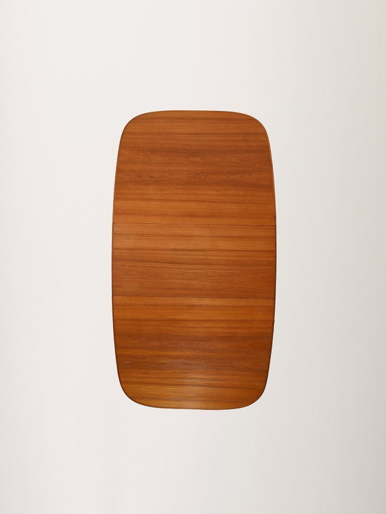Image 1 of Scandinavian with double drop-leaf teak table
