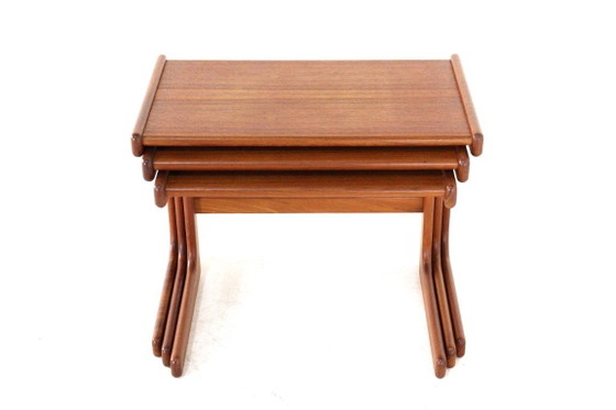 Image 1 of Salin Nyborg nesting tables bijzettafels vintage