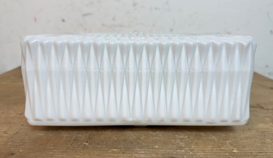 Image 1 of Vintage Wall Or Ceiling Light with Milk Glass, 1970s