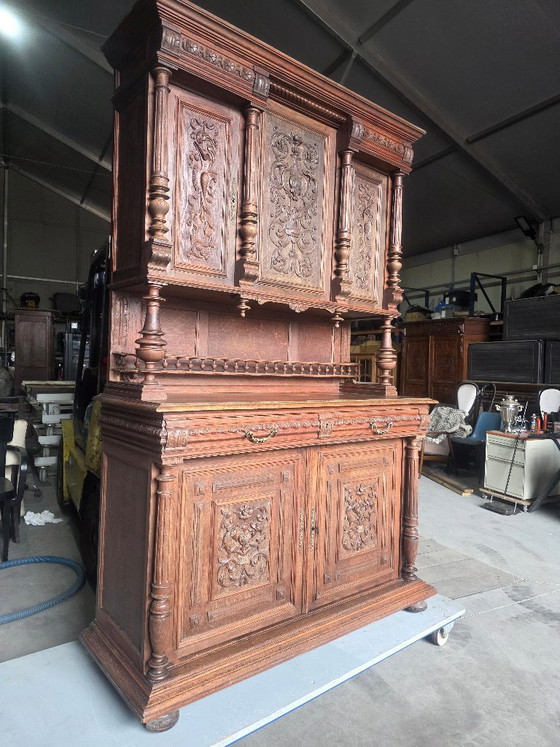 Vetrina Vintage (anni '70/'80) – Credenze, Wood, Brass (photo 2 of 6)