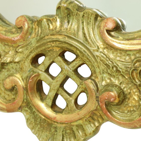 Image 1 of Zweedse Klassieke Spiegel Bladgoud Verguld 119cm