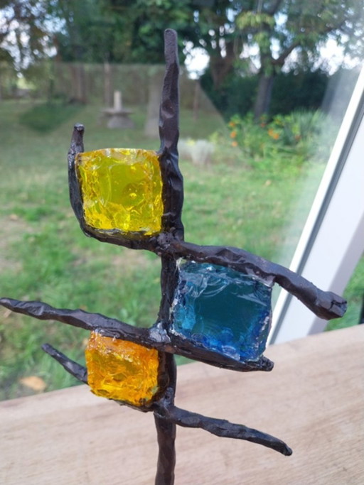 Flos Vitae – beeldhouwkunst, Glass, Iron (photo 2 of 10)