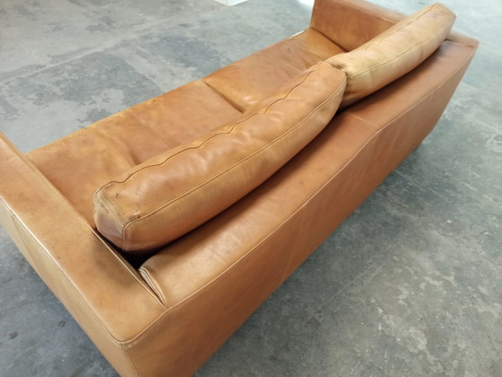 Image 1 of Molinari Cognac leather sofa 
