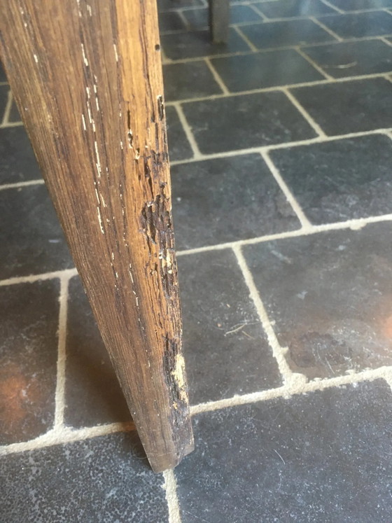 Consola de roble – Vintage (photo 9 of 10)