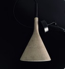 Foscarini aplomb pendant lamp in concrete