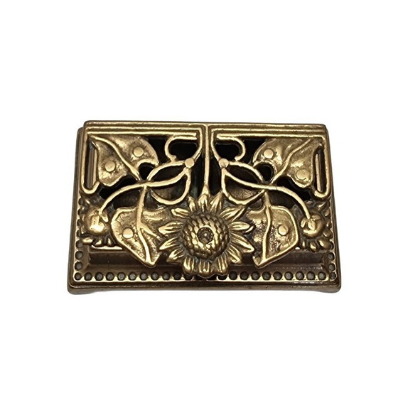 Caja de sellos de latón antiguo – Objetos decorativos, Brass (photo 2 of 5)