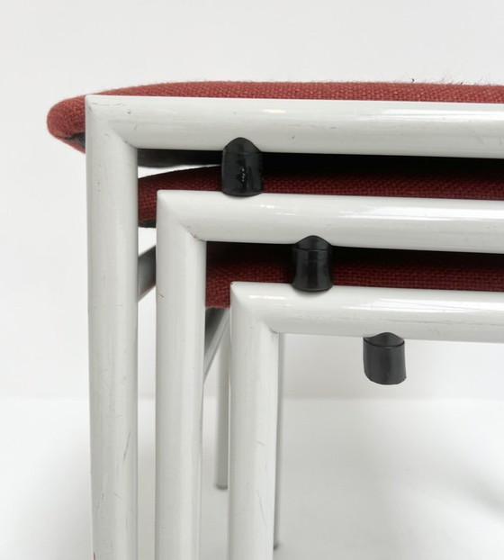 Image 1 of Set aus 4 stapelbaren Stühlen von Gijs van der Sluis, 1970er Jahre