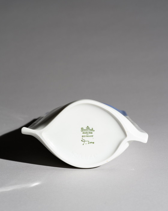 Image 1 of Johan van Loon x Rosenthal Studio-Line Glossy Paper Porcelain Vase Duo Maritime