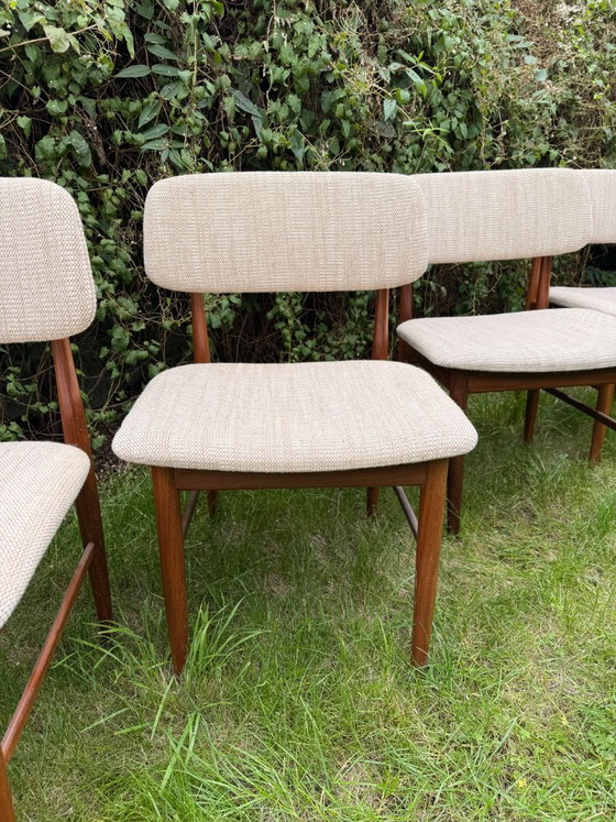 Set of 4 beautiful Mahjongg Holland Dining chairs, Textile, Multi Color (photo 2 of 5)