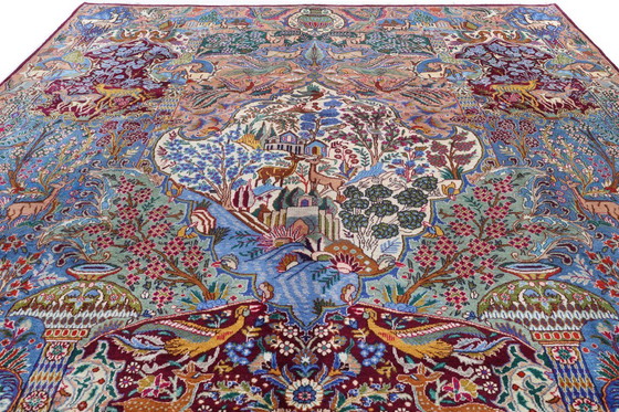 Image 1 of Perserteppich Kaschmar 3,85 x 3,04 Orientteppich fein Nr. 1138