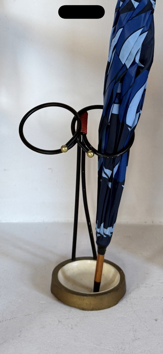 Image 1 of Portaombrelli vintage in metallo anni '50