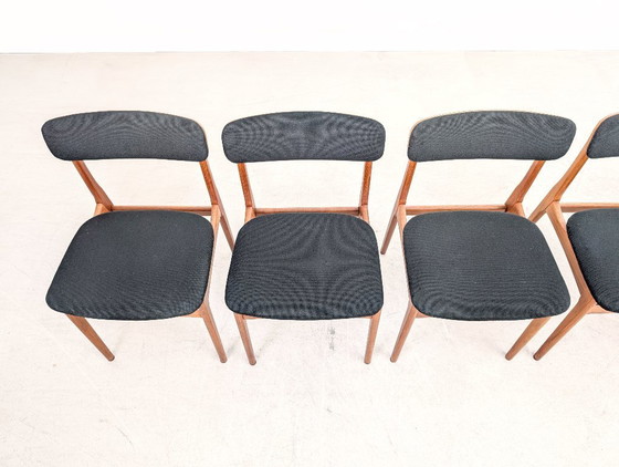 Image 1 of Set van 6 stoelen uit het midden van de 20e eeuw, TSM Tarm Stole Vintage Rasmussen 1960