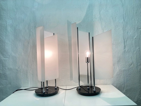 Image 1 of 2 XXL Arianna table lamps Design Bruno Gecchelin for Oluce 1990