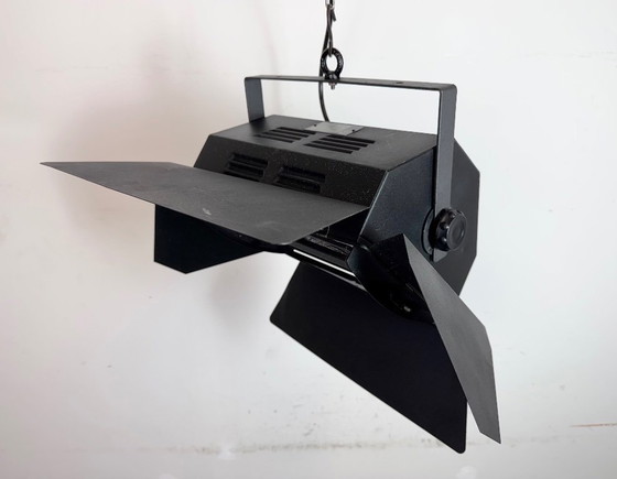 Image 1 of Faretto da teatro nero vintage, anni '90