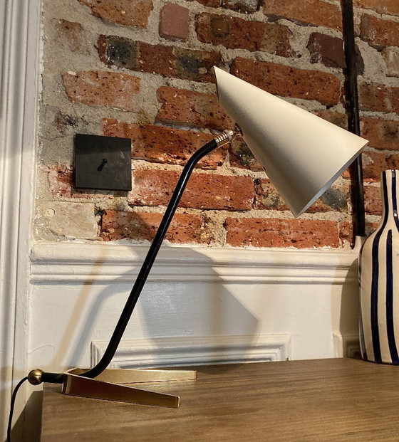 Image 1 of Lampe de table vintage par Gino Sarfatti