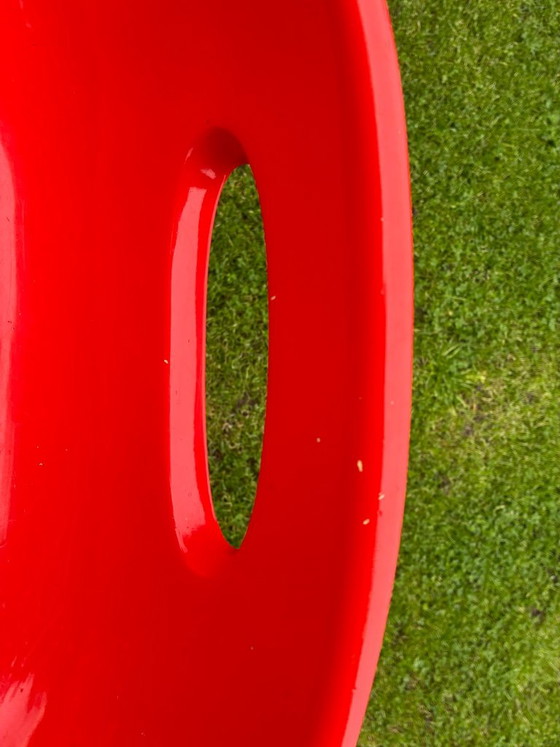 Sedia di design Winfried Staeb Form+Life collections, Sedie da camera, Plastica, Rosso (foto 7 di 14)